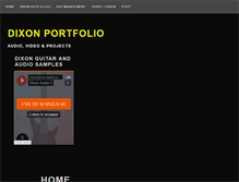 Tablet Screenshot of dixonmm.info